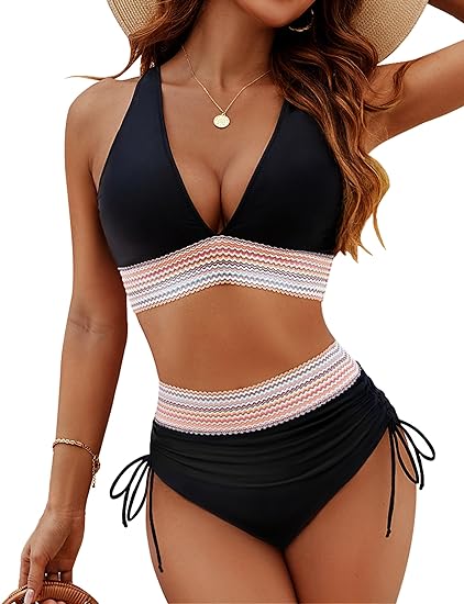 AQUILA™ | Hoge Taille Tummy Control Bikiniset