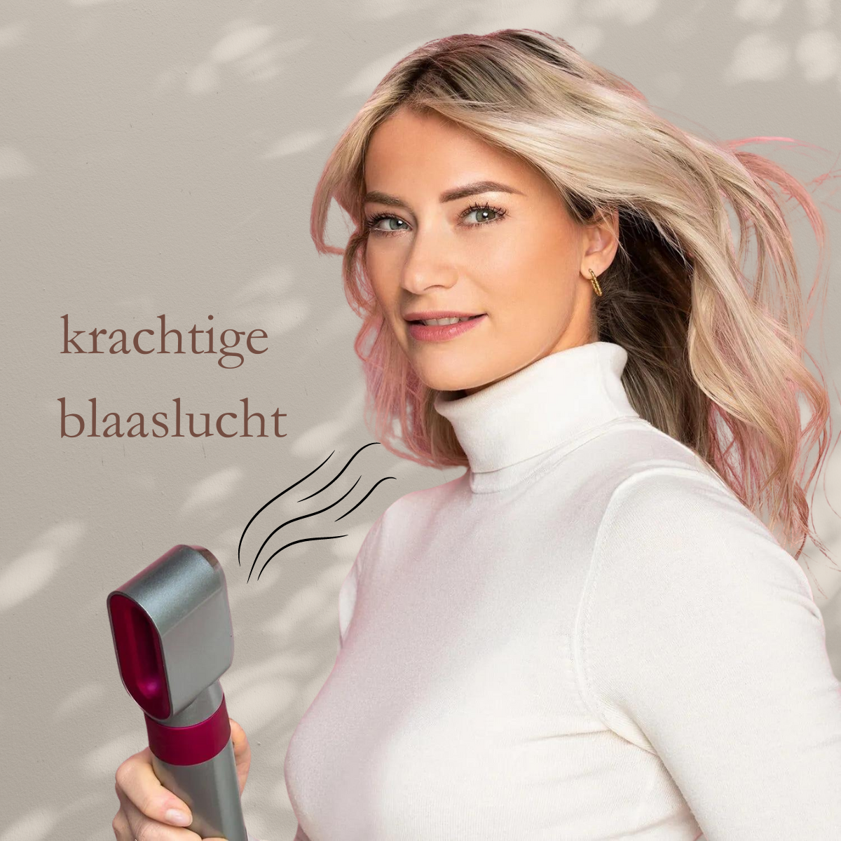 VITAHAAR 5-in-1 Haarstyler | Droog, krul & stijl zonder extreme hitte