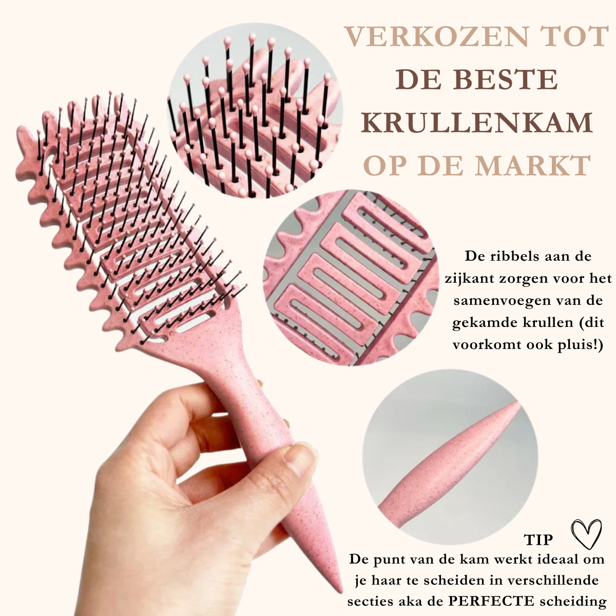 3 in 1 Krullenborstel | Alleen vandaag 50% korting!