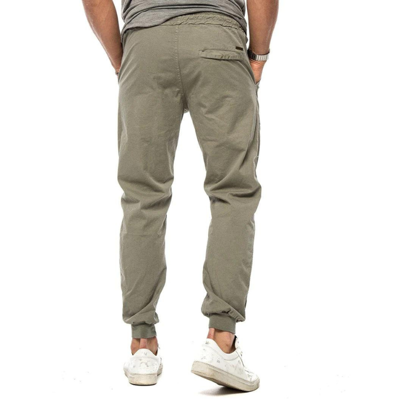 Lorenzo | Casual Linnen Joggingbroek