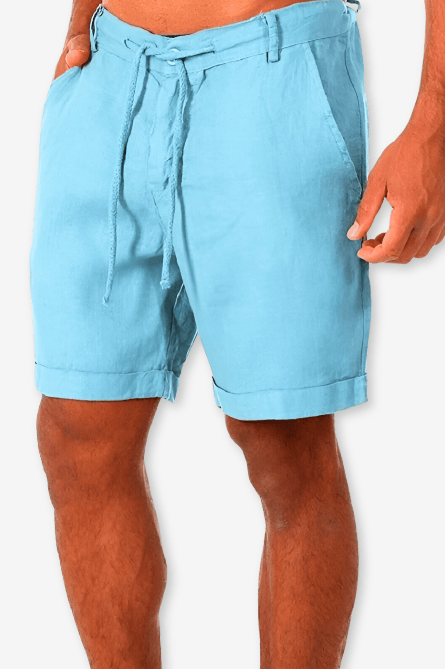 David | Linnen Bermuda Short