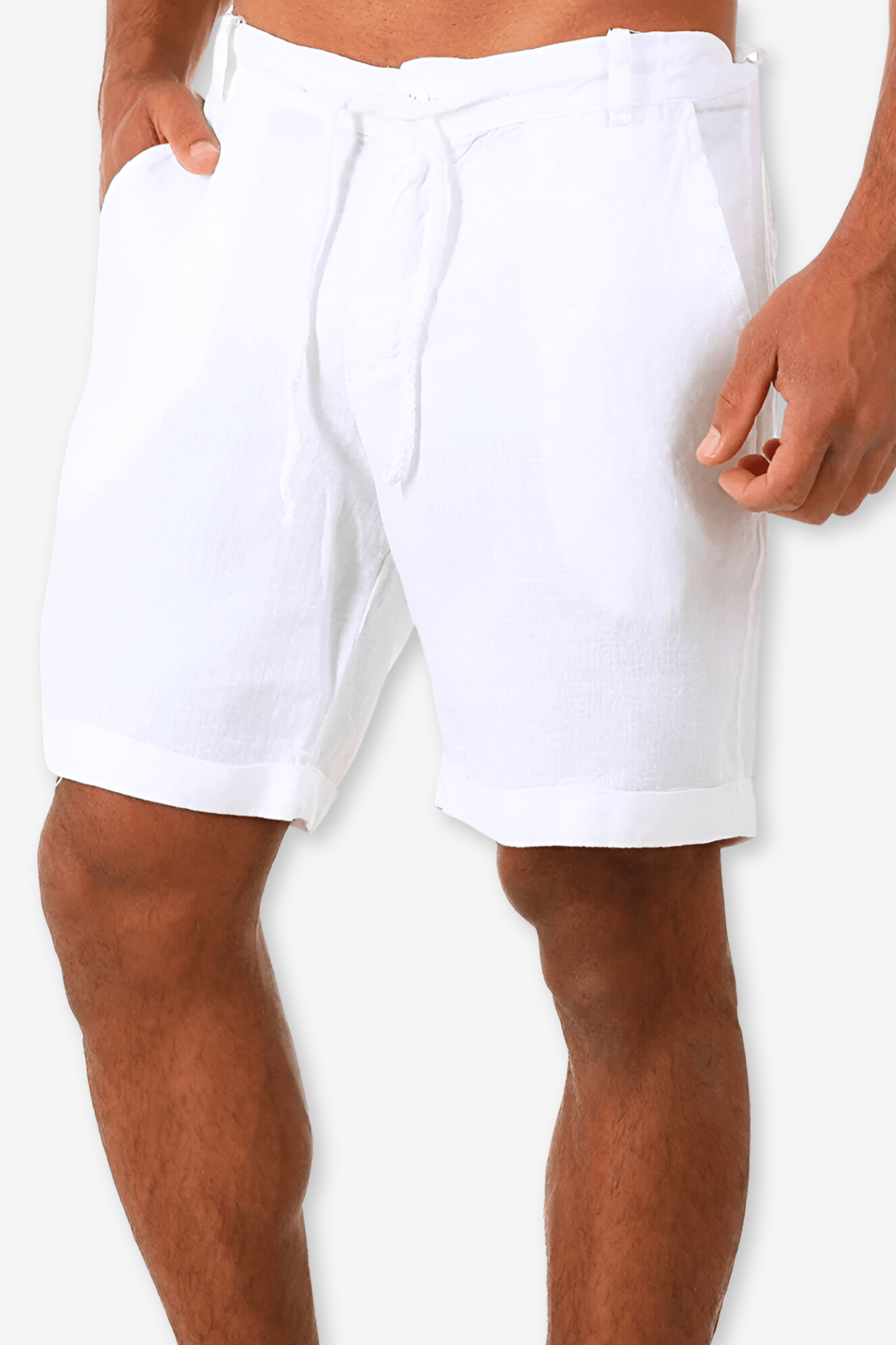 David | Linnen Bermuda Short