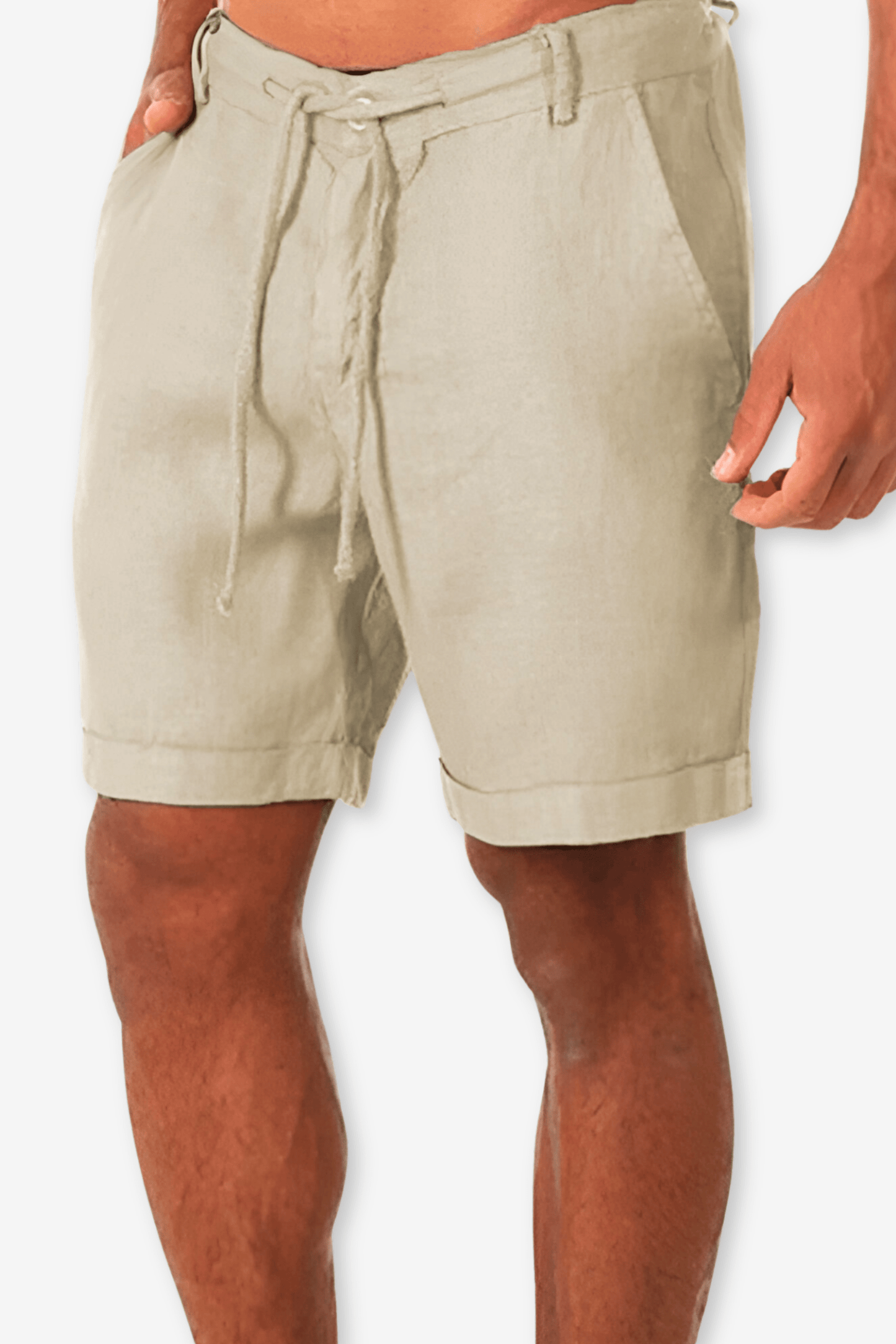 David | Linnen Bermuda Short